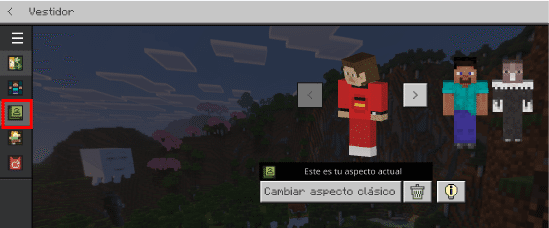 Botón verde Vestidor