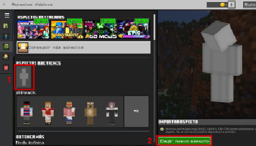 Skins gratis disponibles en Derafu GG