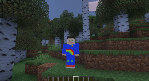 Nuevo skin dentro del juego