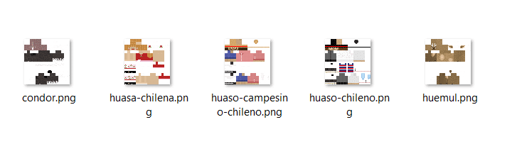 Imágenes png de skins