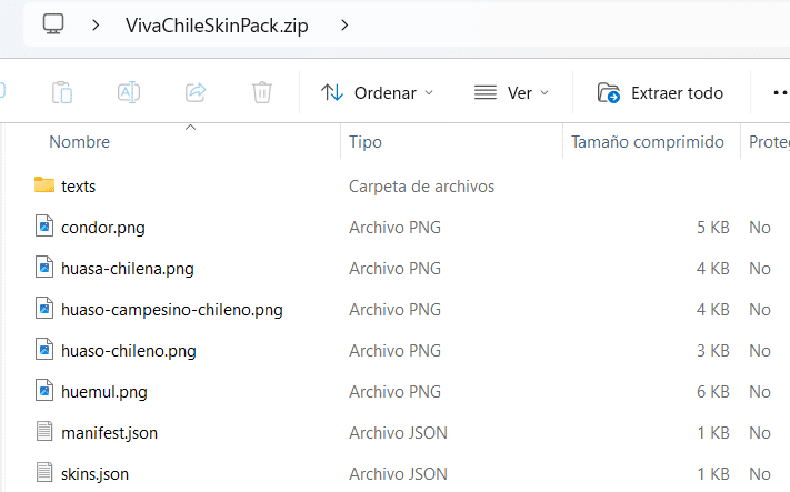 Elimina la subcarpeta