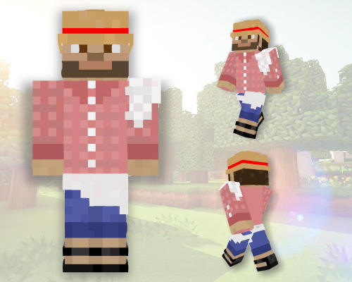 Skin Huaso campesino chileno